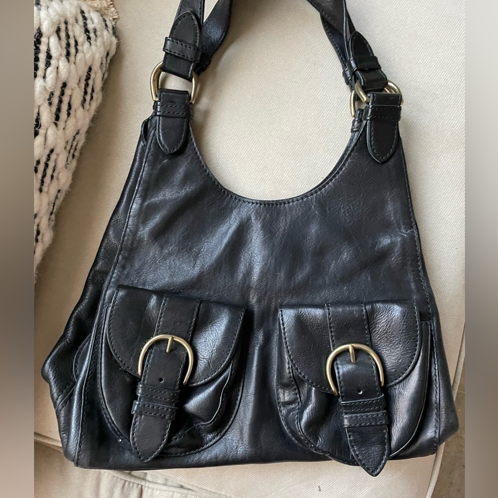 Banana Republic All Real Leather Handbag